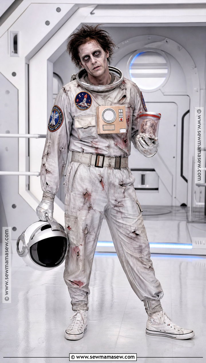 Zombie Astronaut Costume - 50 zombie costume ideas