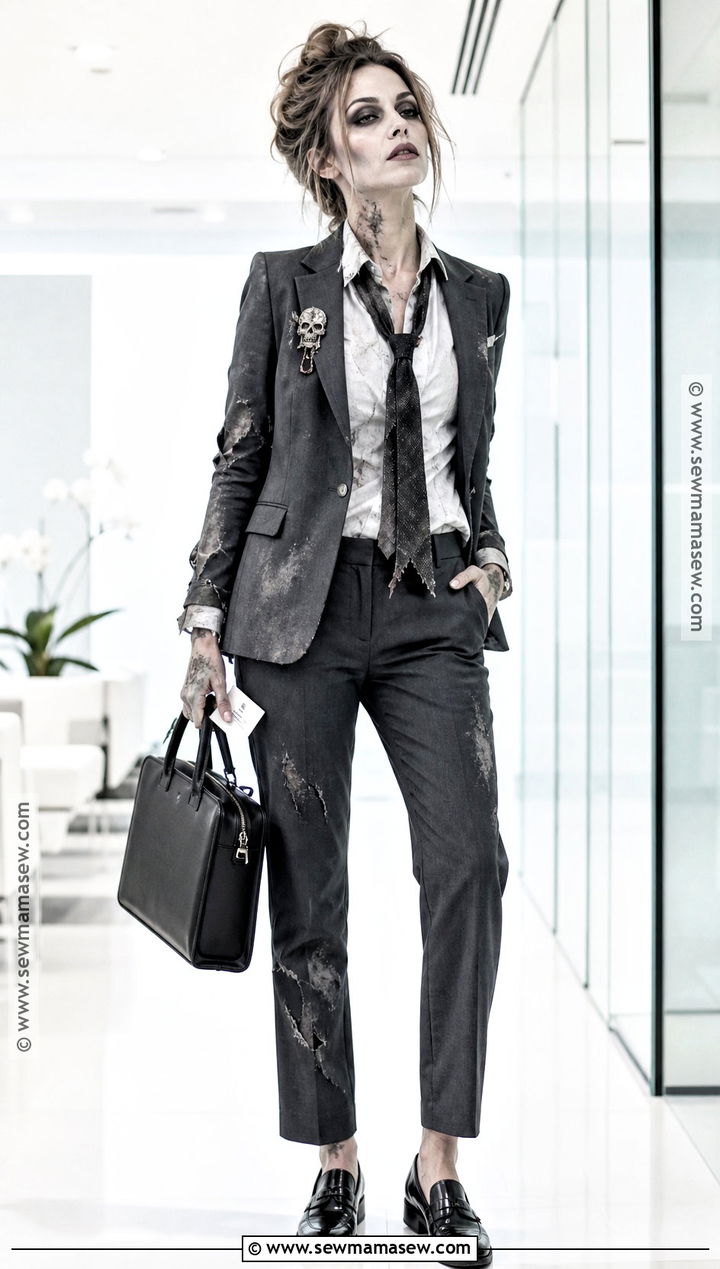Zombie Business Executive Costume - 50 zombie costume ideas