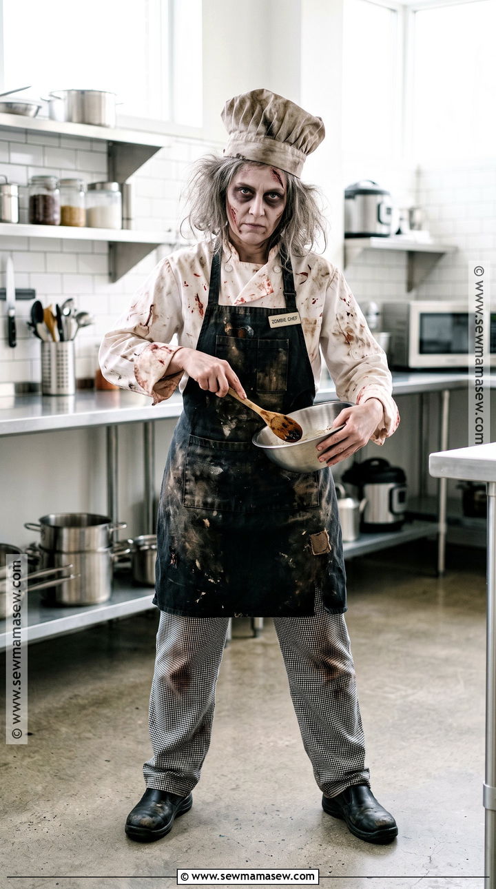 Zombie Chef Costume - 50 zombie costume ideas