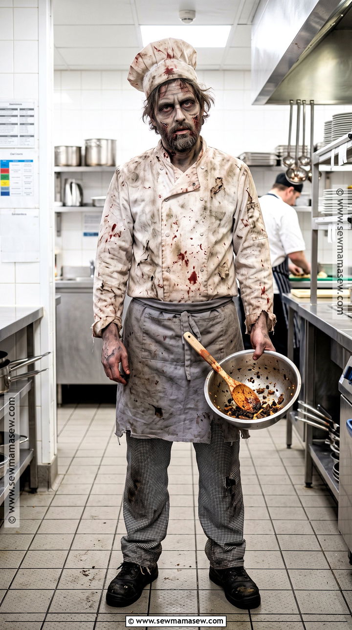 Zombie Chef Costume - 35 zombie costume ideas
