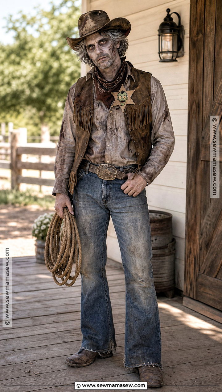 Zombie Cowboy Costume - 35 zombie costume ideas