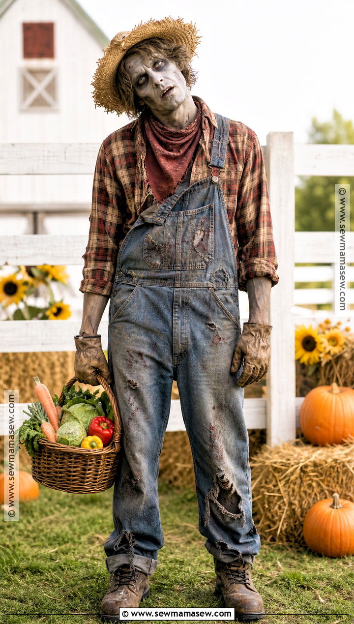 Zombie Farmer Costume - 35 zombie costume ideas