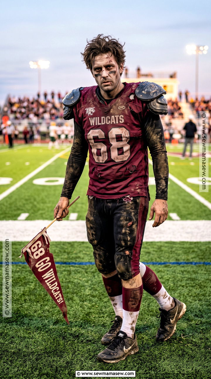 Zombie Football Player Costume - 35 zombie costume ideas