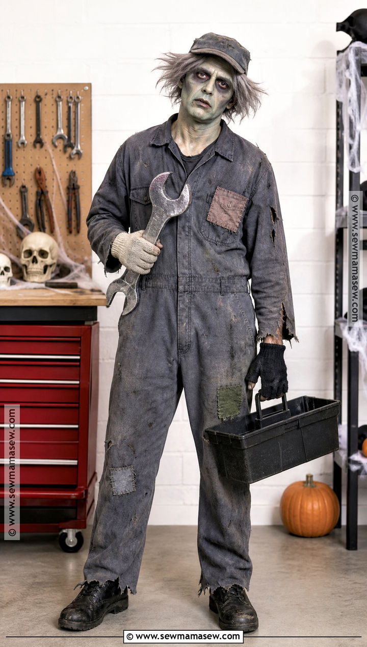 Zombie Mechanic Costume Without Gore - 30 mechanic costume ideas