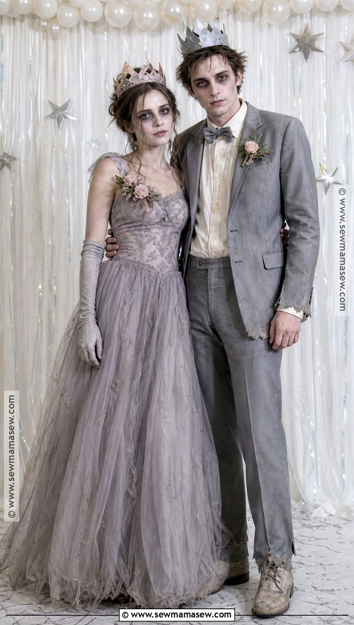 Zombie Prom Couple Costume - 40 easy couple costumes
