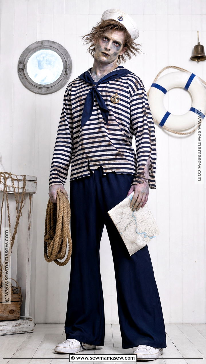 Zombie Sailor Costume - 50 zombie costume ideas
