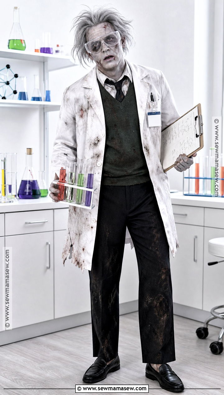 Zombie Scientist Costume - 50 zombie costume ideas