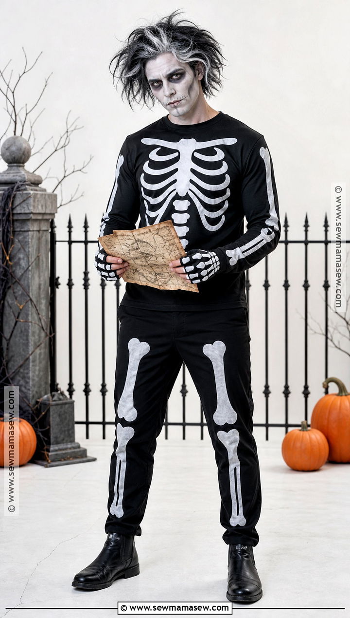 Zombie Skeleton Costume - 50 zombie costume ideas