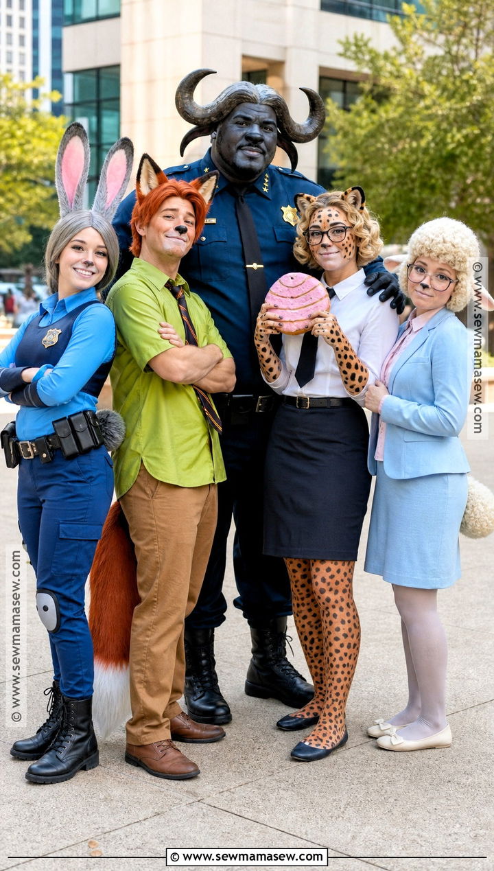 Zootopia Disney Group Costume - 30 disney group costumes